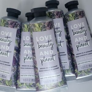 24 Tubes 1 Oz Of Love Beauty and Planet Hand Lotion - Lavender W/Argan Oil